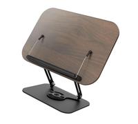 Portable Foldable Computer Lifting Risers Laptop Desk Stand 360 Degree Rotation Base For Reading And Video Watching AntiSlip Desk Accessory