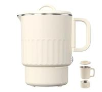 Portable Foldable Electric Kettle, Collapsible Kettle, Stainless Steel Hot Water Boiler, Travel Foldable Kettles, Hervidor Eléctrico Para Agua, Compact for Rv, Business Trip, Camping(316)