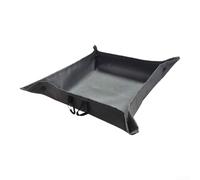 Portable Foldable Felt Storage Basket With Sturdy Aluminum Hook, Multifunctional Organizer For Home, Office, Camping, And Outdoor Activities With Waterproof Fabric(gray)