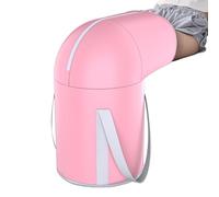 Portable Foldable Foot Bath Tub - Insulated Steaming Basin with Lid | Foot Spa for Travel Dorm Home | Large 28x13 Inch Heightened Design for Deep Soak Relaxation, Camping Pedicure