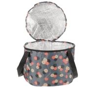 Portable Foldable Foot Soaking Basin, Large Nylon Bath Tub | Portable Bath Spa, Flower Pattern Travel Bag, Privacy Protection, Home Use, Collapsible Foot Bath