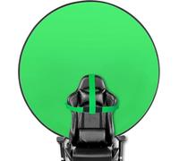 Portable & Foldable Green Screen - Double-Sided, Reversible (142 cm) - Perfect for Professional Videos, Streaming, Zoom & Photography (Chroma Key Background)