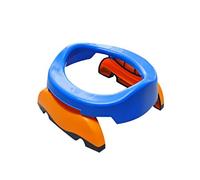 Portable Foldable Kids Potette Plus Home Travel Potty Seat with 10 PP Bags - Blue, S