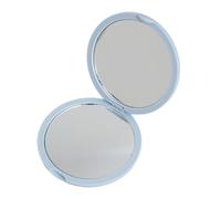 Portable Foldable Makeup Mirrored with Double Side Glass Small Round Handheld Handbag Mirrored for Travel and Daily Use Foldable Handbag Makeup