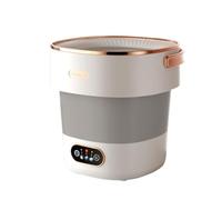 Portable Foldable Mini Washer for Baby Clothes, Underwear, Small Items, Ideal for Apartments, Dorms, Camping, RV Travel