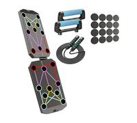 Portable Foldable Push Up Boards Strength Training Rack Homes Workout Equipment Men and Women Easy to Use Push Up Boards for Men & Women