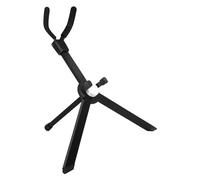 Portable Foldable Saxophone Stand Sax Rack Holder Adjustable Metal Base Rack Metal Floor Stand Holder Foldable Sax Holder Rack For Musicians