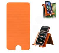 Portable Foldable Silicone Phone Holder, Adjustable Multi-Angle Tablet Holder Stand, Flexible Anti-Slip Desktop Mount Phone Holder for Travel, Work, and Home Use