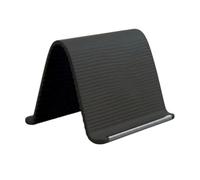 Portable Foldable Silicone Phone Holder - Bendable Universal Stand for Phone, Tablet & Laptop, Adjustable Anti-Slip Desktop Mount, Lightweight for Travel, Airplane, Office, Home & Treadmil