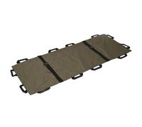 Portable Foldable Stretcher with Foam Handles - Lightweight Design for Emergencies, Easy to Carry, Ideal for First Responders and Outdoor Adventures