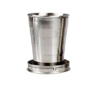 Portable Foldable Tarnish Free Travel Cup Intensive Plan for Adventure Hiking Food Safe Material Simple Outdoor First Space Saving No Tarnish Cup