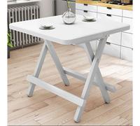 Portable Foldable TV Tray Table - Rectangular Dining Table for Dorm Room Living Room & Garden - Large Capacity Folding Desk for Easy Storage & Convenience