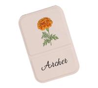 Portable Foldable Vanity Mirrored with Adjustable Stand PU Leather Compact Handheld Cosmetic Pocket Mirrored Tool Folding Makeup with Adjustable Stand