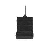 Portable Foldable Wash Pouches Multiple Section Storage Quick Dry Materials Compact Travel Accessory for Hygiene Products Lightweight Polyester Toiletry Bag