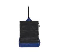 Portable Foldable Wash Pouches Multiple Section Storage Quick Dry Materials Compact Travel Accessory for Hygiene Products Lightweight Polyester Toiletry Bag