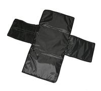 Portable Foldable Washable Baby Waterproof Travel Nappy Diaper Changing Mat Pad (Black)