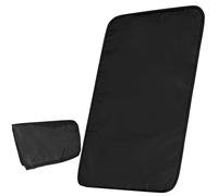 Portable Foldable Waterproof Baby Diaper Changing Mat, Washable Travel Nappy Pad, 5 Colours (Black)
