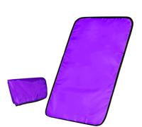 Portable Foldable Waterproof Baby Diaper Changing Mat, Washable Travel Nappy Pad, 5 Colours (Purple)