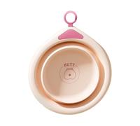 Portable Foldaway Baby Bathing Tub for Home Travel Compact Design Toddler Washbasin Anti Fall Cartoon Pattern