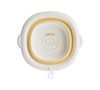 Portable Foldaway Baby Bathing Tub for Home Travel Compact Design Toddler Washbasin Anti Fall Cartoon Pattern