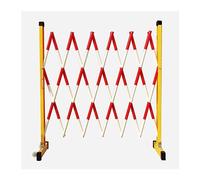 Portable Folding Barrier, Retractable Traffic Fence for Crowd Control, Road Safety, Event Management, Hospital Use, Durable and Lightweight Design