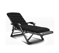 Portable Folding Camping Chair - Heavy Duty Sun Lounger Adjustable Recliner for Garden & Lawn Lightweight Deck Chair Relaxing Outdoor Furniture Durable Metal Frame