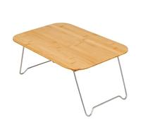 Portable Folding Camping Table - Lightweight Wooden Outdoor Picnic Table | Versatile Camp & Garden Essential | Easy Setup & Storage