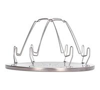 Portable Folding Camping Toaster for Gas Stove, Stainless Steel 4 Slice Bread Toaster Rack for Camping Fishing
