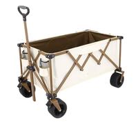 Portable Folding Camping Trolley, Adjustable Outdoor Picnic Cart, Lightweight Camp Trailer for Easy Transport and Storage, Ideal for Camping and Hiking Trips