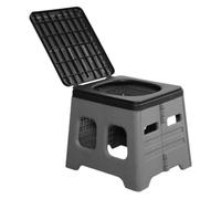 Portable Folding Car Toilet Pp Foldable Stool for Travel