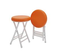 Portable Folding Chair Padded Synthetic Leather Seat Stackable Design Supports 330 lbs Ideal for Kitchen and Dining Room Space-Saving Comfort.