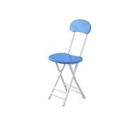 Portable Folding Chair with Backrest - Lightweight Metal e Ideal for Indoor Kitchen & Outdoor Use Versatile Living Room Seating Colorful Opts Available (7 Colors)