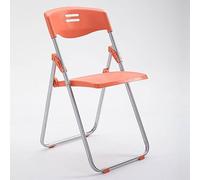 Portable Folding Chair with Tablet Arm, Stackable Mesh Backrest and Padded Seat for Office, School, and Classroom Use