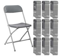 Portable Folding Chairs, Stackable Steel Frame for Office, Home, Outdoor, Indoor Events - High Capacity Seating Solution for Versatile Use