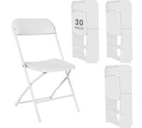 Portable Folding Chairs, Stackable Steel Frame, High Capacity for Office, Home, Outdoor & Indoor Events - Durable & Versatile Seating Solution