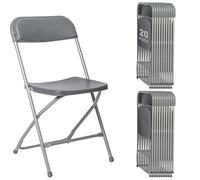 Portable Folding Chairs, Stackable Steel Frame, Ideal for Office, Home, Outdoor, Indoor Use, Events, High Capacity, Lightweight, Comfortable Seating