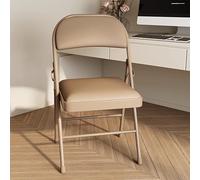 Portable Folding Chairs with Cushioned Seat, Stackable Stools for Comfortable Seating at Events, Weddings, Offices, and Parties - Ideal for Home and Outdoor Use