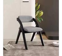 Portable Folding Chairs with Soft Cushions - Pre-assembled Wooden Dining Chairs for Guests, Ideal for Kitchens, Offices, Weddings, and Parties