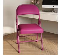 Portable Folding Chairs with Thick Cushioned Seat for Indoor/Outdoor Use, Stackable Commercial Quality Stools for Events, Office, Weddings, Parties, Kitchen, and Dining Room