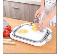 Portable Folding Chopping Board,Collapsible Cutting Board, Folding Chopping Board Sink Washing Basin, Ideal for Home, Camping, Caravan and Picnic