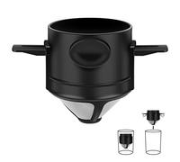 Portable Folding Coffee Filter Cup Folding Hand-Made Coffee Filter Cup Brewing Stainless Steel Filter