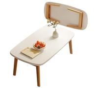 Portable Folding Coffee Table, Multifunctional Low Floor Table for Living Room Balcony Bedroom, Ideal for Eating & Relaxing