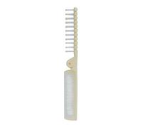 Portable Folding Comb - Foldable Comb for Women | Double Headed Massage Hair Brush, Fine Tooth Makeup Comb, Anti-Static Sparse and Dense Teeth, Styling Tool for Trip Date, Holiday