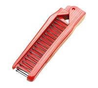 Portable Folding Comb for Children - Hair Braiding and Parting Tool for Girls, Multi Bristle Kids Comb, Small Travel Pocket Hairbrush for Kids 3 Years and Up
