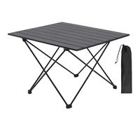Portable Folding Dining Table - Expandable Outdoor Table Lightweight Aluminum Adjustable Height Space-Saving Design Easy Storage for Picnics Camping & Travel Perfect for Dining and Entertaining
