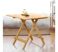 Portable Folding Dining Table, Expandable Wooden Table for Small Spaces, Extendable Dining Table for Indoor & Outdoor Use, Ideal for Living Room or Kitchen