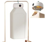 Portable Folding Dryer, 360°Circulating Heat, 30 Minute Quick Dry Cycle, Timer Function, Quiet Operation, Suitable for Caravans, Homes and Flats