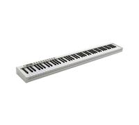 Portable Folding Electronic Piano 88-key Electronic Piano Hand-rolled Electronic Piano (Color : White)