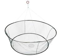 Portable Folding Fishing Net Trap Green Steel Nylon for Small Fish