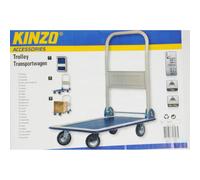 Portable Folding Flat Hand Trolley Industrial Transport Sack Truck Max.150Kg